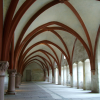 The dormitory of Eberbach abbey, Eltville am Rhein, Germany
