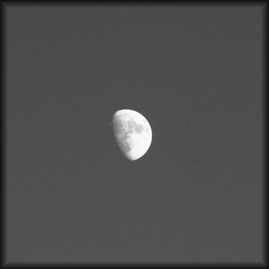 Close-up of the moon
