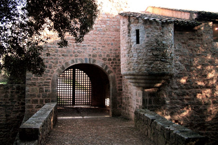 Abbey gate