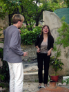 Nico meeting Sophie at the gate