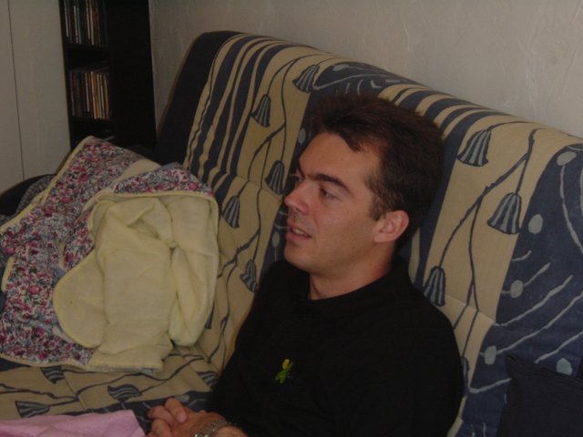 Steph on the couch