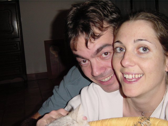 Family picture :-) Emu, Coralie and Steph