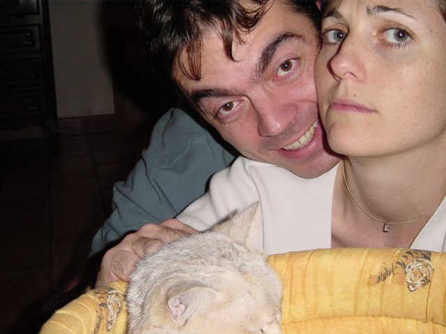 Family picture :-) Emu, Coralie and Steph