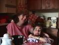 Mom
        and I
