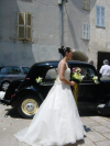 Alexandra devant la traction
