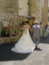 Guy, Alexandra et Nino se dirigent vers la salle commune