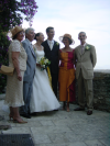 Annunciate, Nino, Alexandra, Nicolas, Evelyne et Guy