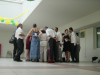 Les lascars preparent les animations