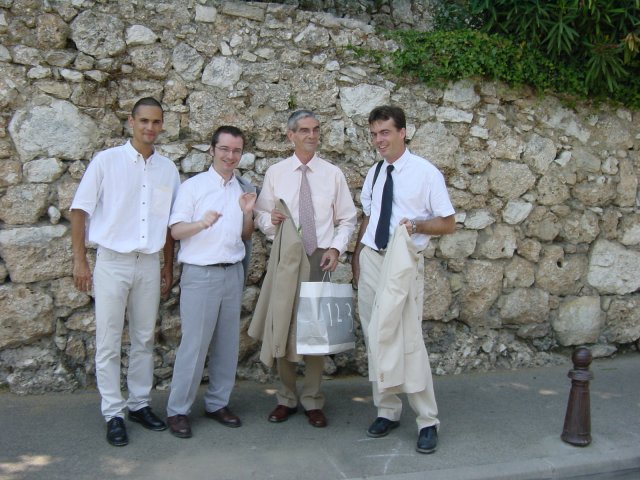 Michael, Yannick, Guy et Stephane