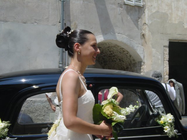 Alexandra devant la traction