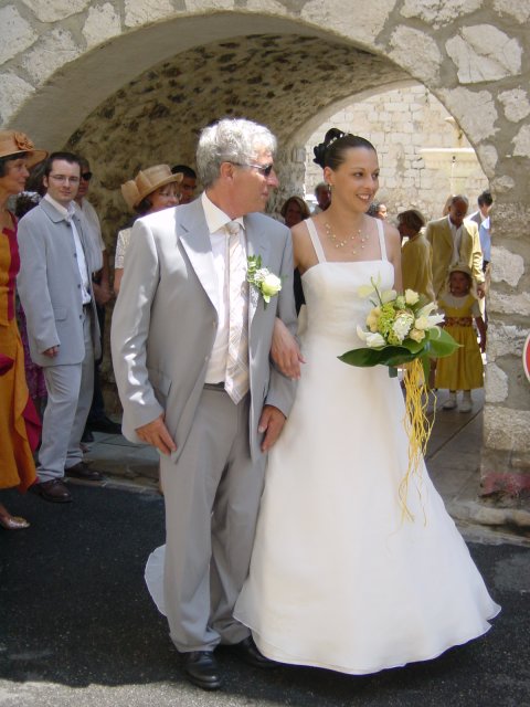 Alexandra au bras de Nino