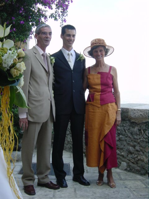 Fleurs du bouquet d'Alexandra, Guy, Nicolas et Evelyne