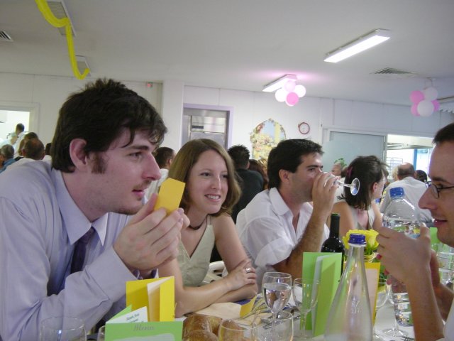 Xavier, Isabelle, Samir et Christelle