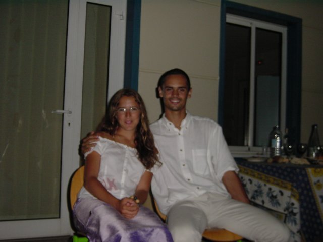 Alizee et Michael (le grand vainqueur de la soiree!!)