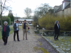 Maurice, Stephane, Franck, Simone dans le parc