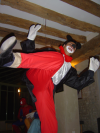 Meme Mickey il se met au kung fu