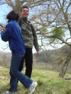 Alex entame une prise de judo sur Steph
