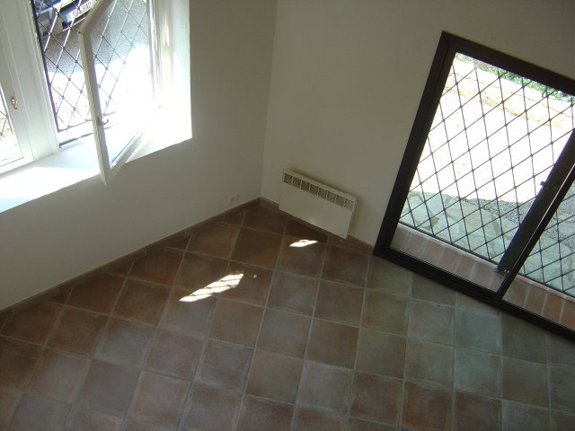 View from bedroom 2 on the living room