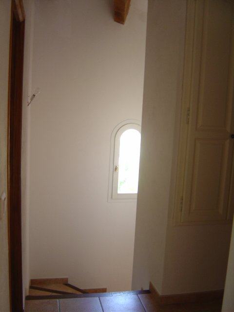 The stairway