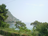 View from the train on a bay