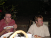 Nico et un de ses potes (qui a toujours un drole d'air sur les photos)