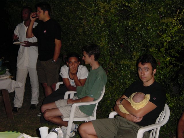 Ad, Cedric, Estelle et Cedric, Nicolas et Kiara