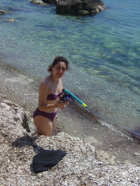 Emma va aller a l'eau