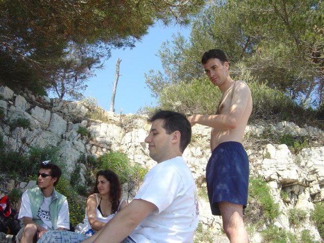 Olivier, Sandrine, Max, Olivier