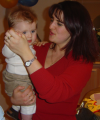 Sandrine dansing with Alexis