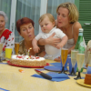 Stephanie, Christine and Alexis among a series of grand mothers