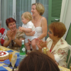 Stephanie, Christine and Alexis among a series of grand mothers, Jacky