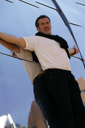 Arms spread