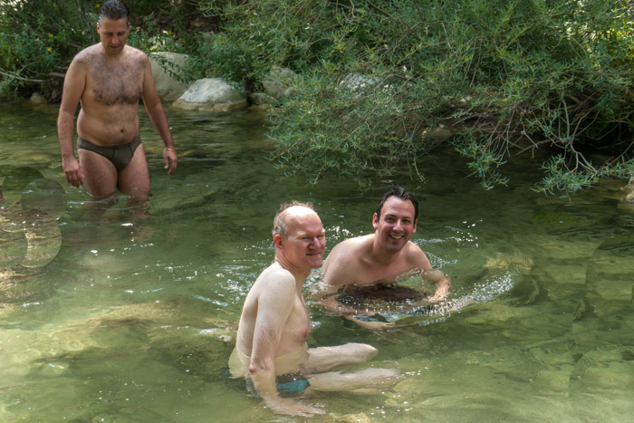 Swimming back up