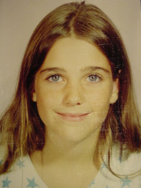 Coralie at the age of 8 - school picture