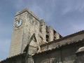 Clocher de
        l'eglise d'Aigues Morte