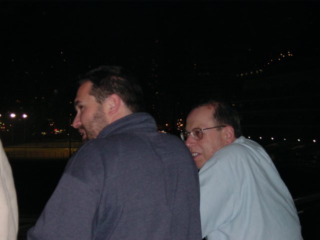 Daniel and Alan from behind