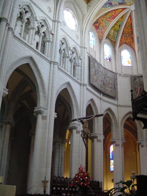 Basilique de la Almudena, voutes