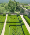 Vue sur les jardins