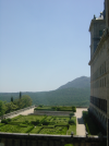Vue sur les jardins