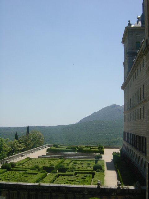 Vue sur les jardins