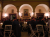 Team members and AC reps at tables