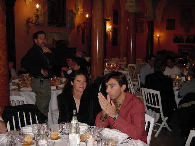 Left to right: DanielD, Anne & Thierry