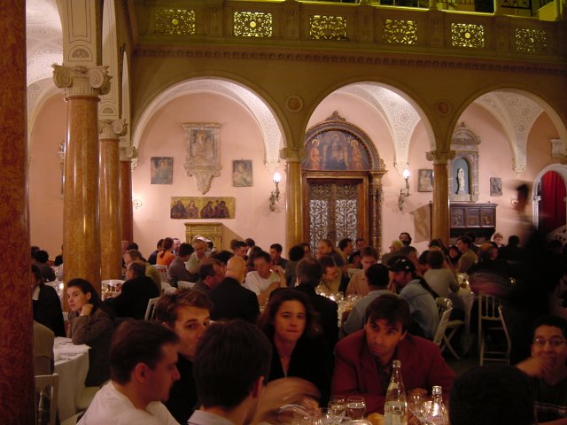 W3C team and AC reps at tables