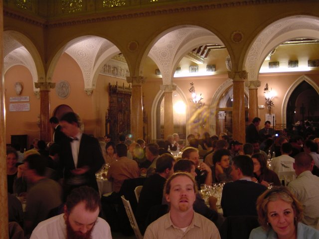 Liam, Josh, SusanL, other tables behind