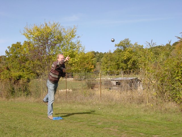 Bert throwing