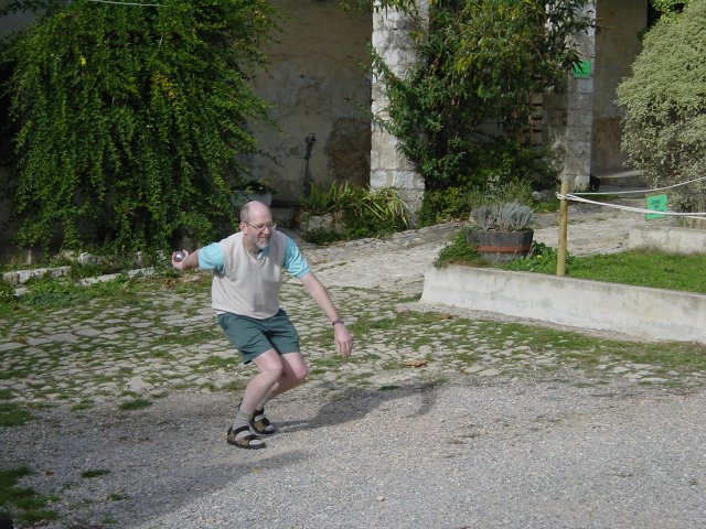Henry about to throw