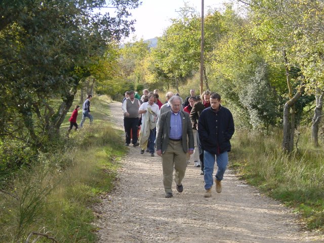 The group on the way to a great look-out