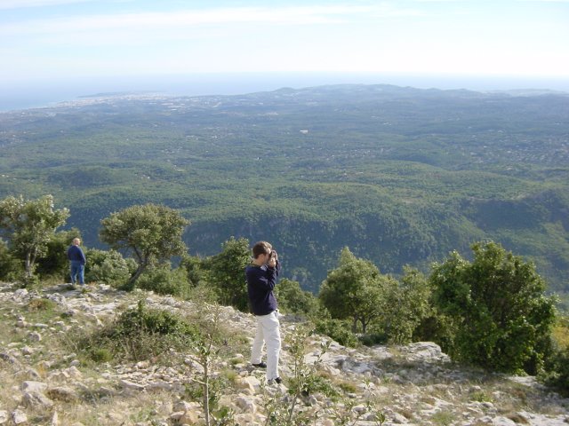 Karl taking a picture, Danny behind