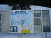 Carte des Arcs 1600 1800 et infos
