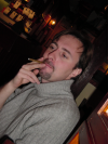 Canard savourant son cigarillo